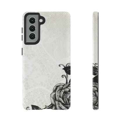 Rosett Gothic Flower - Protective Phone Case