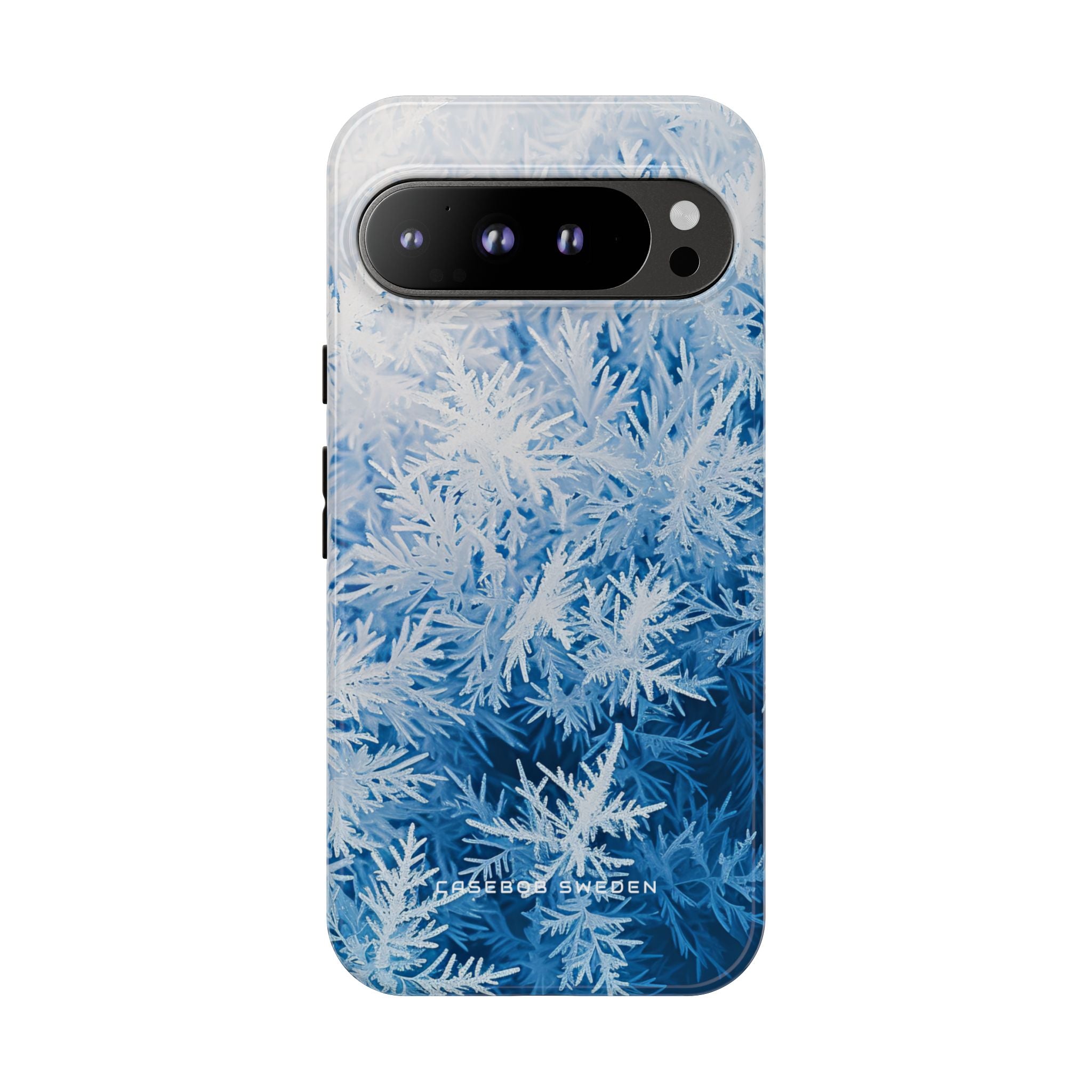 Icy Gradient Frost Crystals Google Pixel 9 - Tough Phone Case