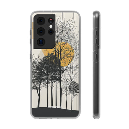 Minimalist Nature Harmony | Flexible Phone Case for Samsung Galaxy