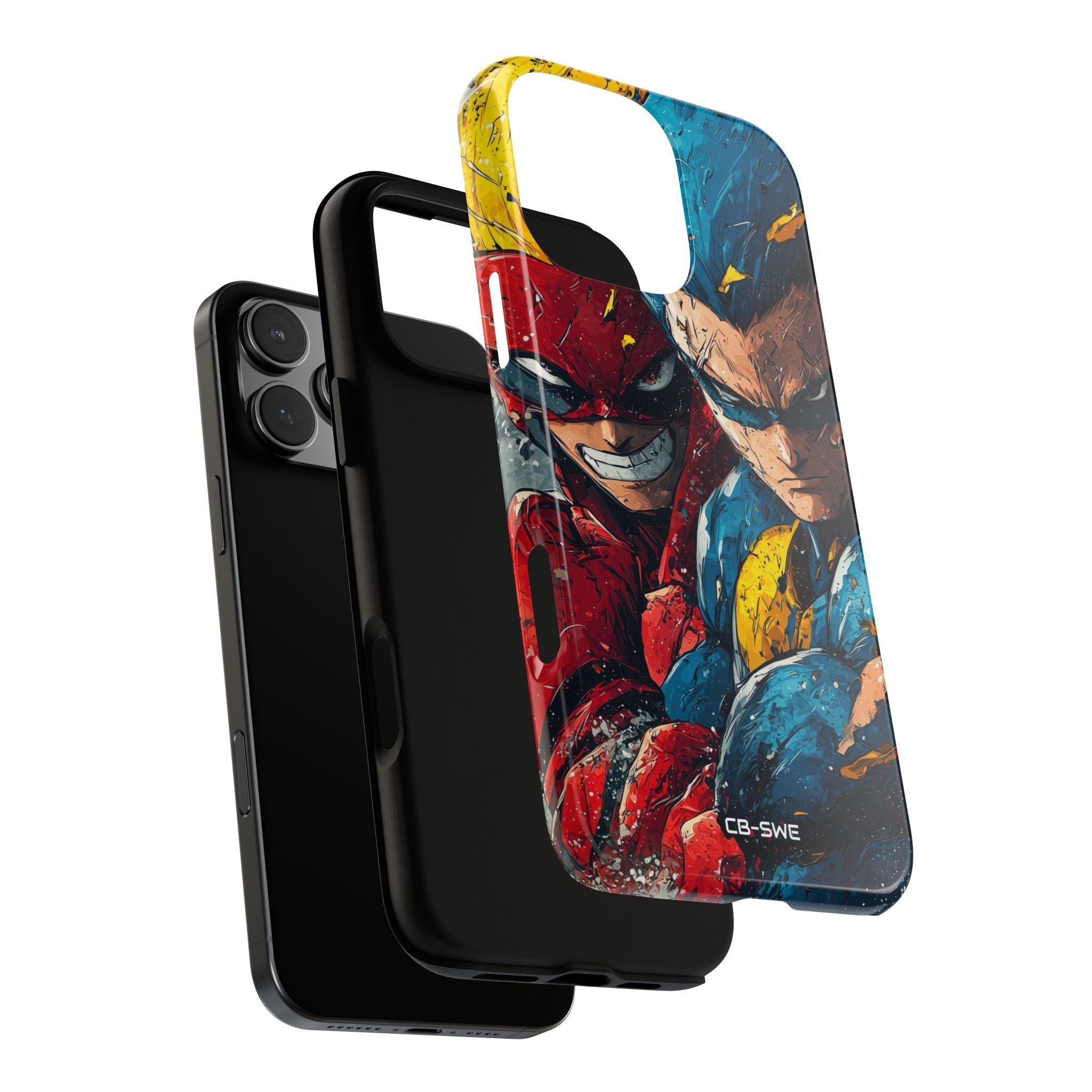 Fierce Faces Clash - iPhone Case