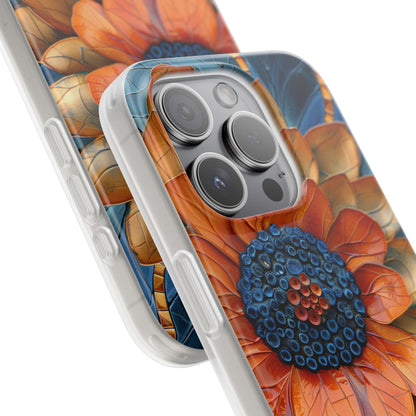 Mosaic Blossom Harmony iPhone 15 - Flexi Phone Case