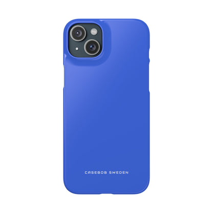 Royal Blue iPhone 15 - Slim Phone Case