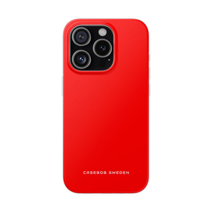 Red iPhone 15 - Flexi Phone Case