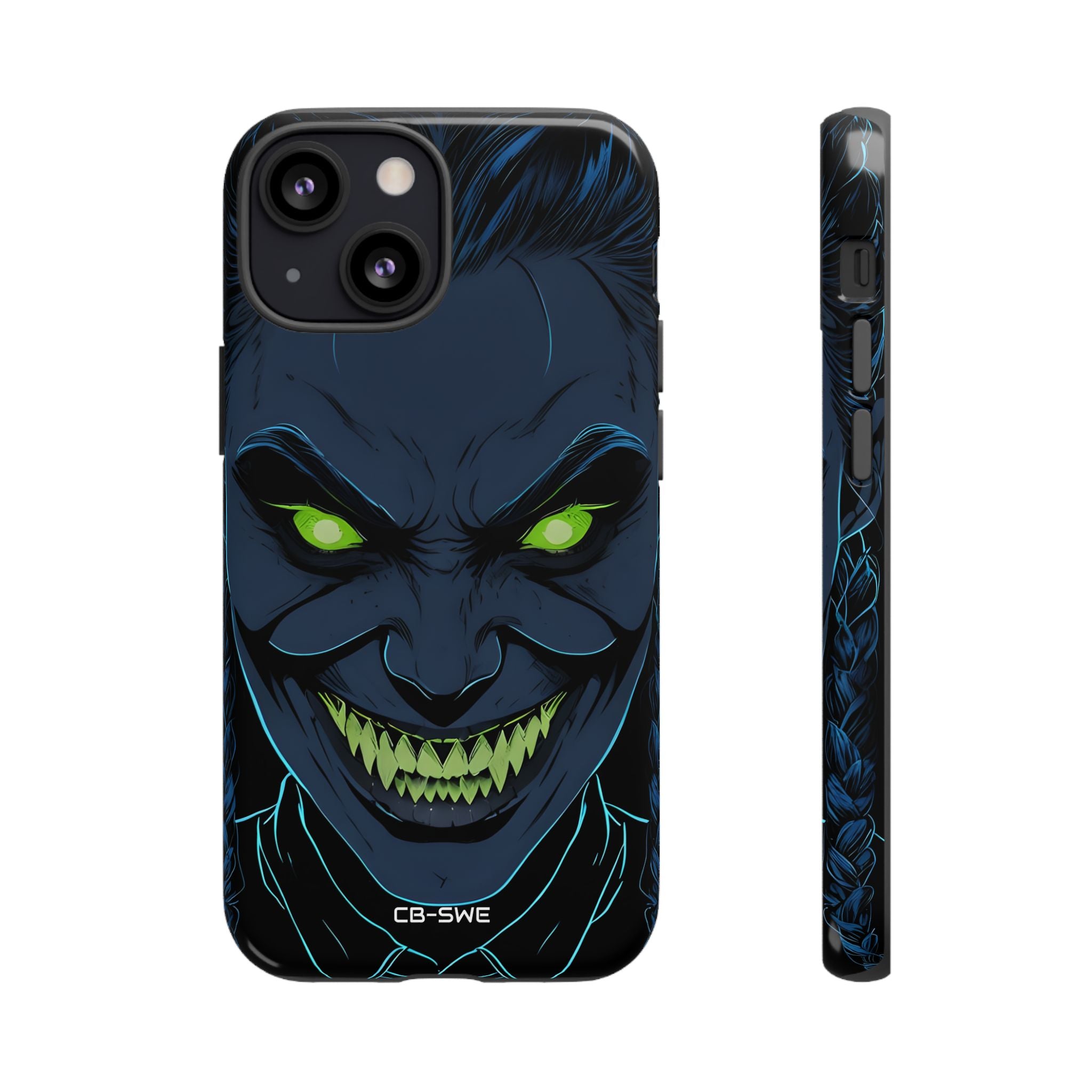 Glowing Eyes Dark Fiend - iPhone Case