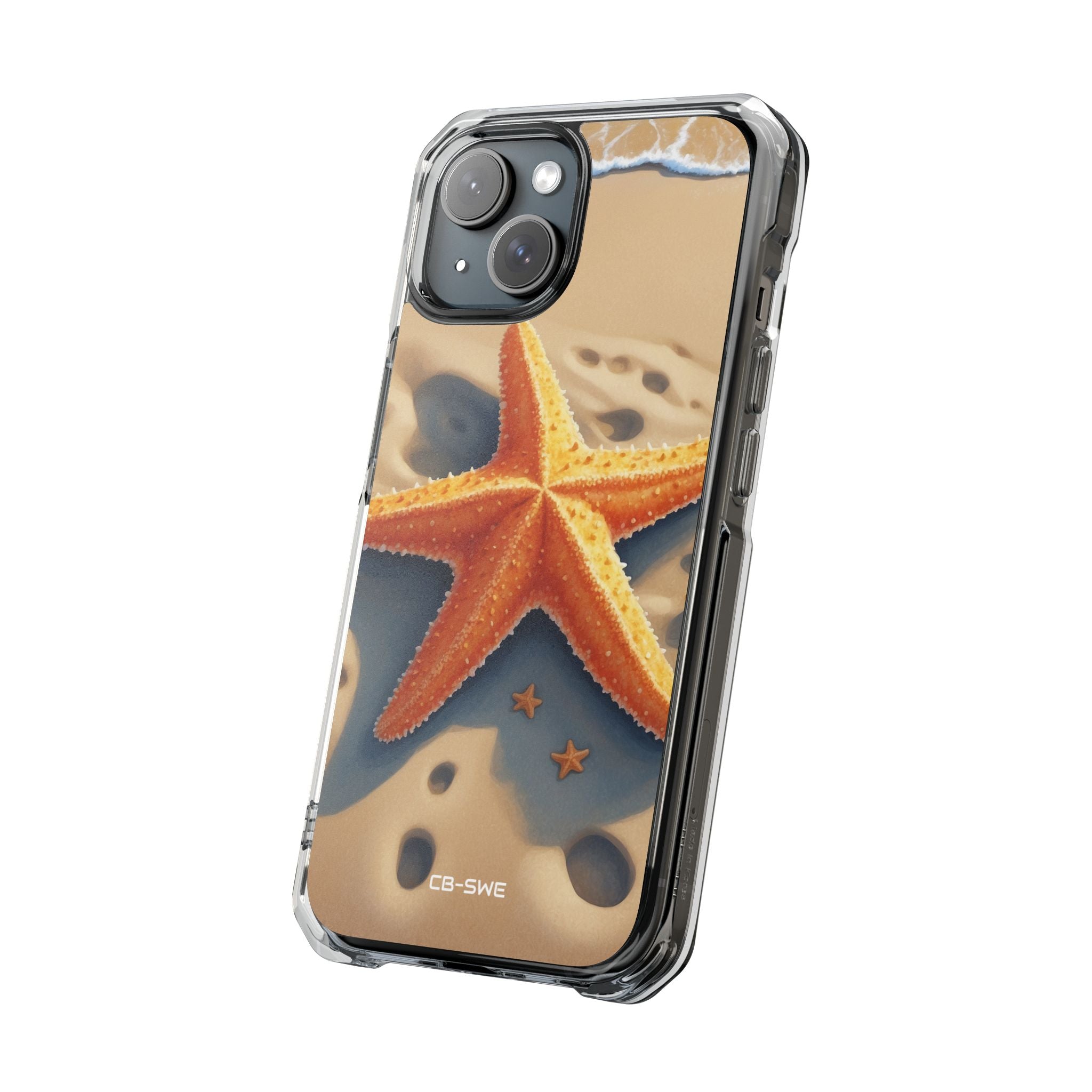 Starfish Rests On Sand iPhone Case - Impact