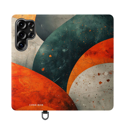 Läpitsevä Ember-ranneke - Samsung S25 Ultra -lompakkokotelo