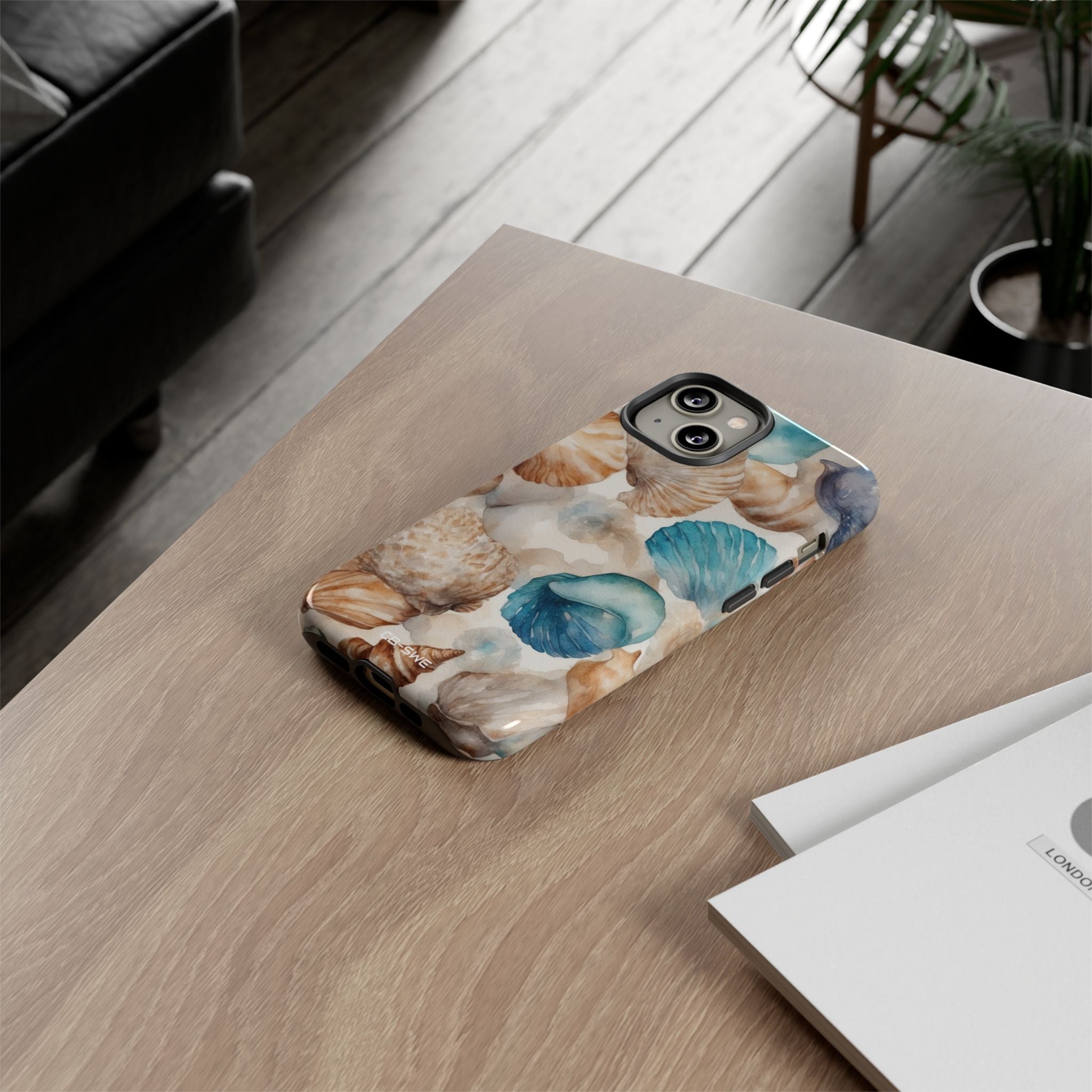 Seashells Embrace Shore - iPhone Case