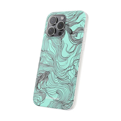 Aqua Serenity | Flexible Phone Case for iPhone