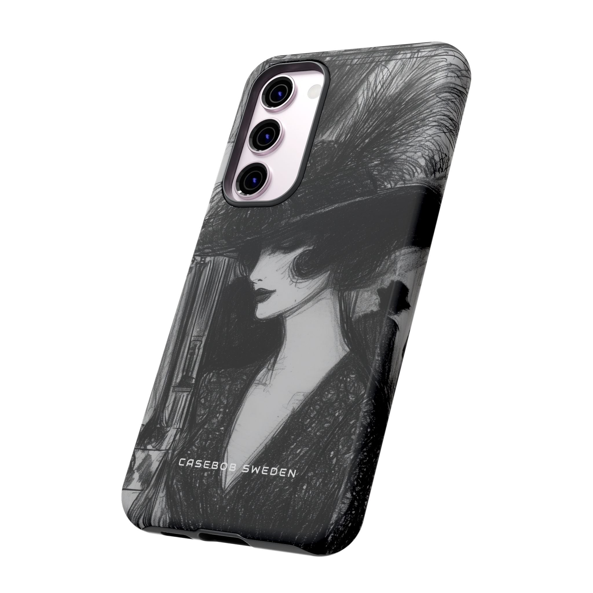 Timeless Elegance in Monochrome Samsung S23 - Tough Phone Case