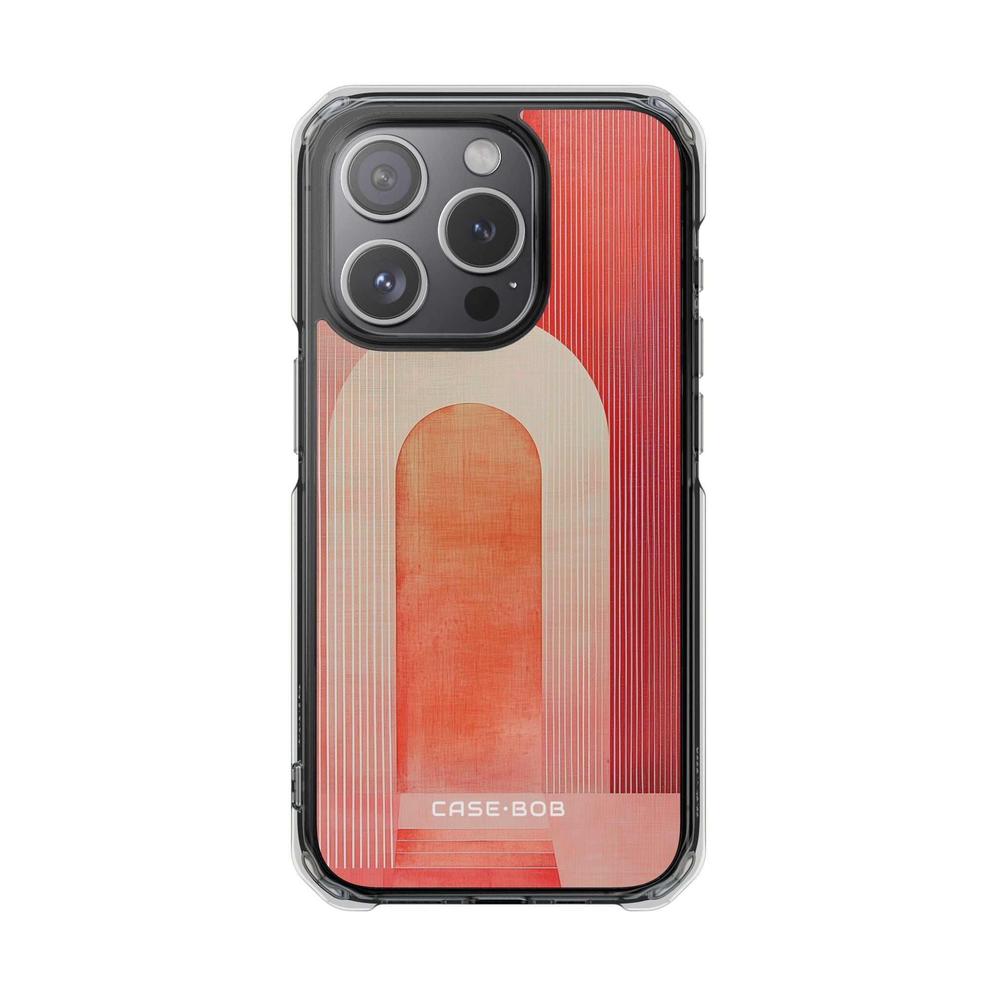 Crimson Arches iPhone 15 Pro Case - Impact