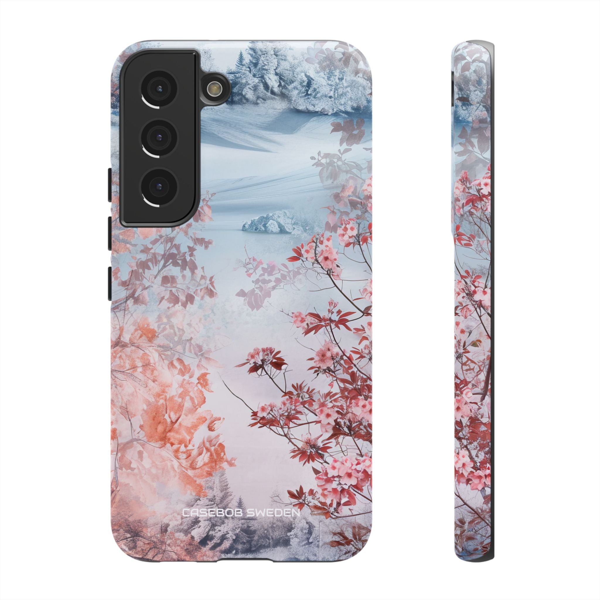 Floral Serenity Case - Tough Samsung S22 Phone Case