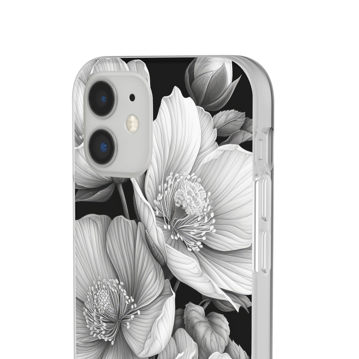 Botanische Eleganz | Flexible Handyhülle für iPhone