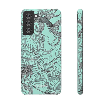 Aqua Serenity | Slim Phone Case for Samsung