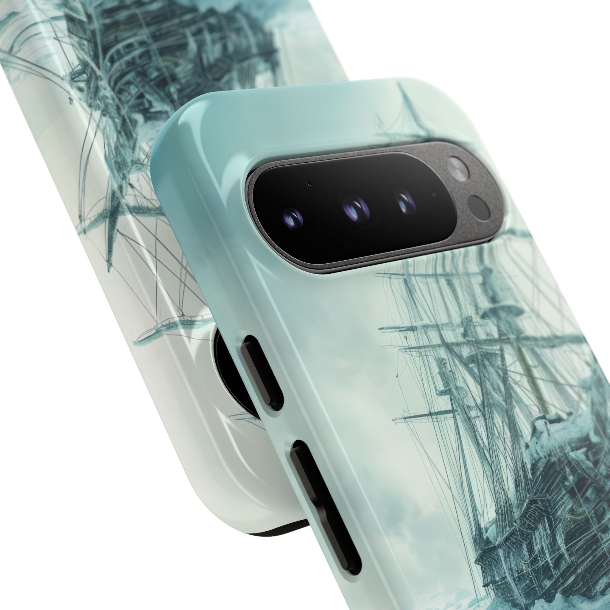 Icebound Ship Google Pixel 9 Pro Case - Tough