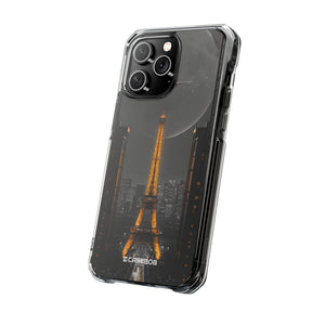 Futurist Paris - Phone Case for iPhone (Clear Impact - Magnetic)