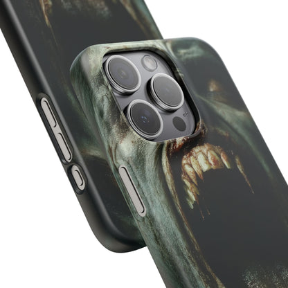 Gothic Wail of Decay iPhone 15 - Slim Phone Case