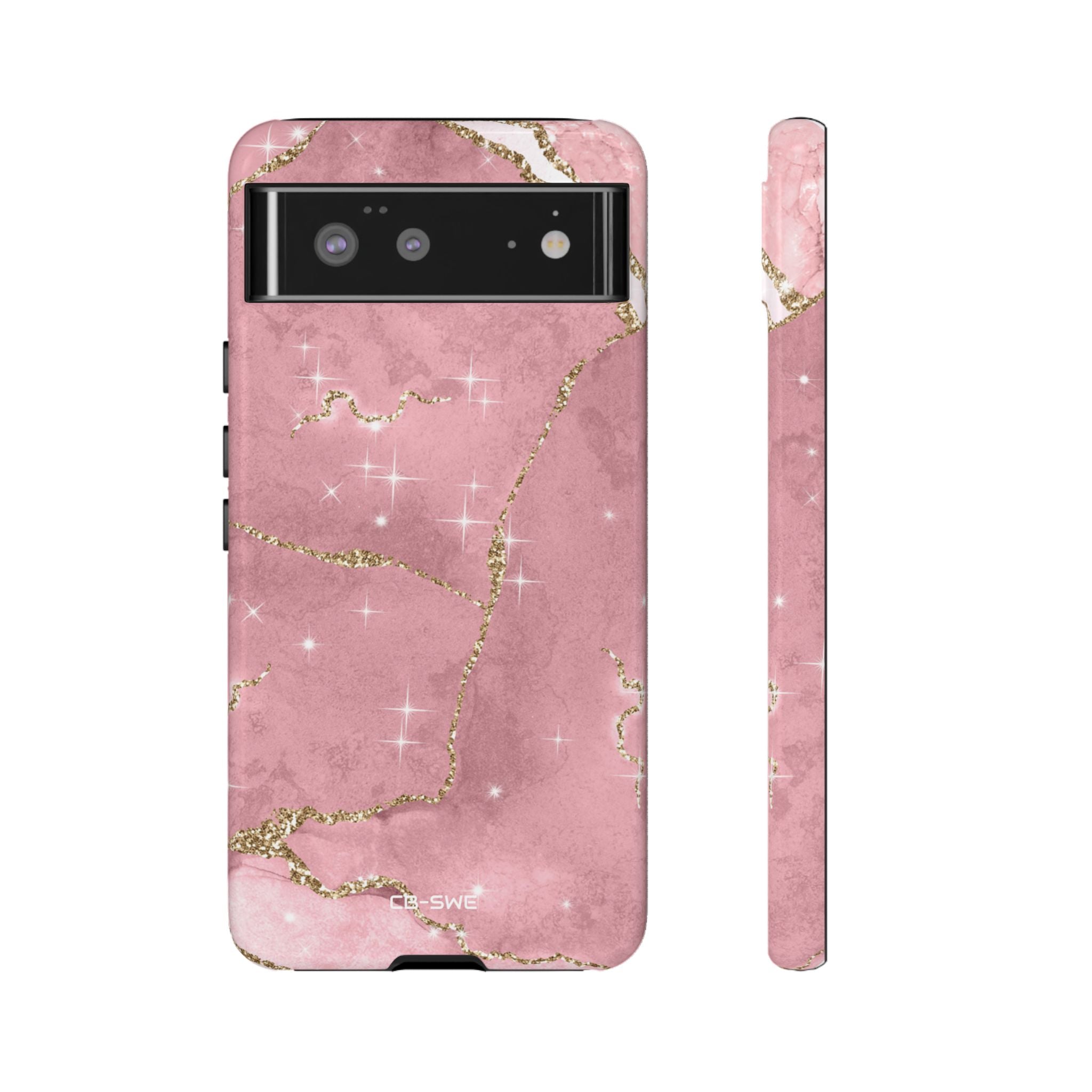 Pink Marble Luxe - Google Pixel Case