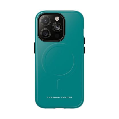 Dark Cyan iPhone 14 | Tough+ Phone Case