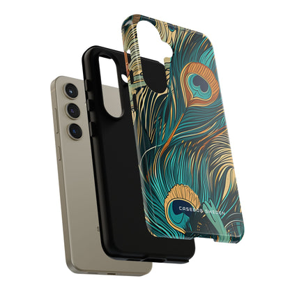 Art Nouveau Peacock Elegance Samsung S24 - Tough Phone Case