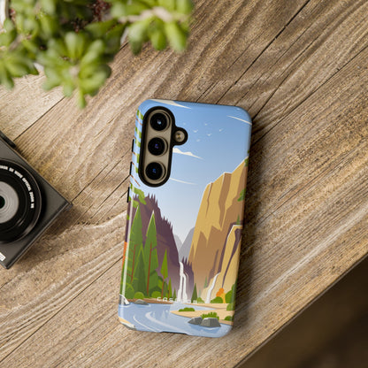 Waterfall at National Park iPhone Case (Protective)