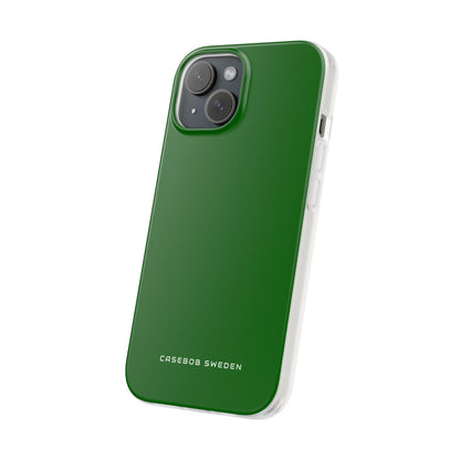 Dark Green iPhone 15 - Flexi Phone Case