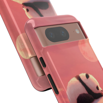 Panda Moonbeam Google Pixel 8 Case - Tough