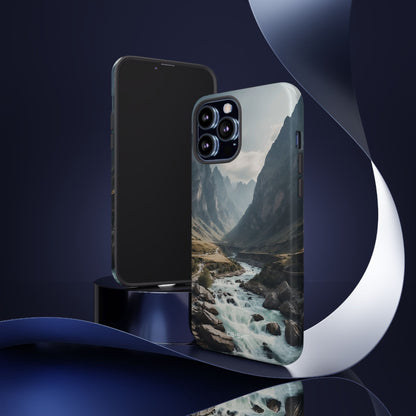 Mountain Peaks Arise - iPhone Case