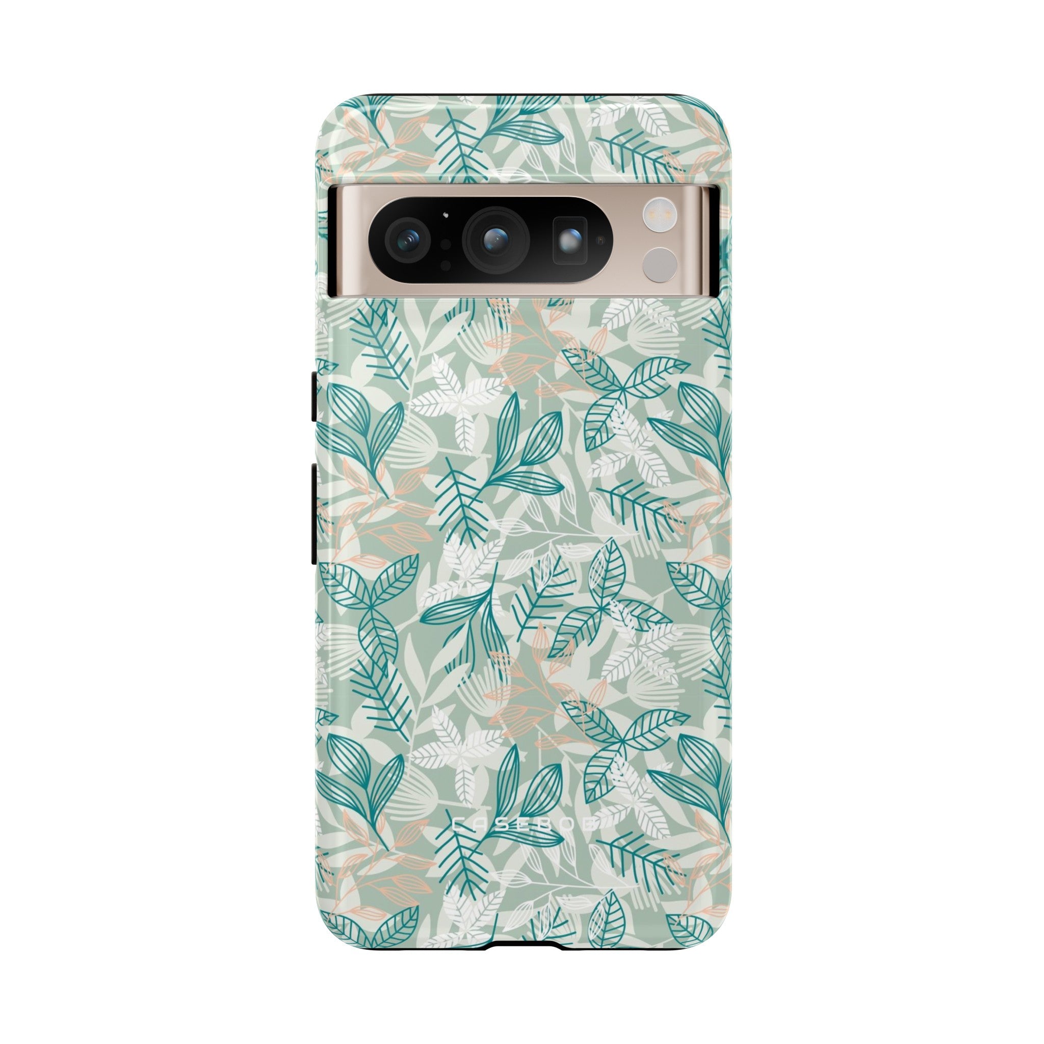 Light Green Leaf - Protective Phone Case