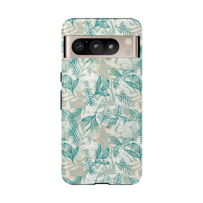 Light Green Leaf - Protective Phone Case