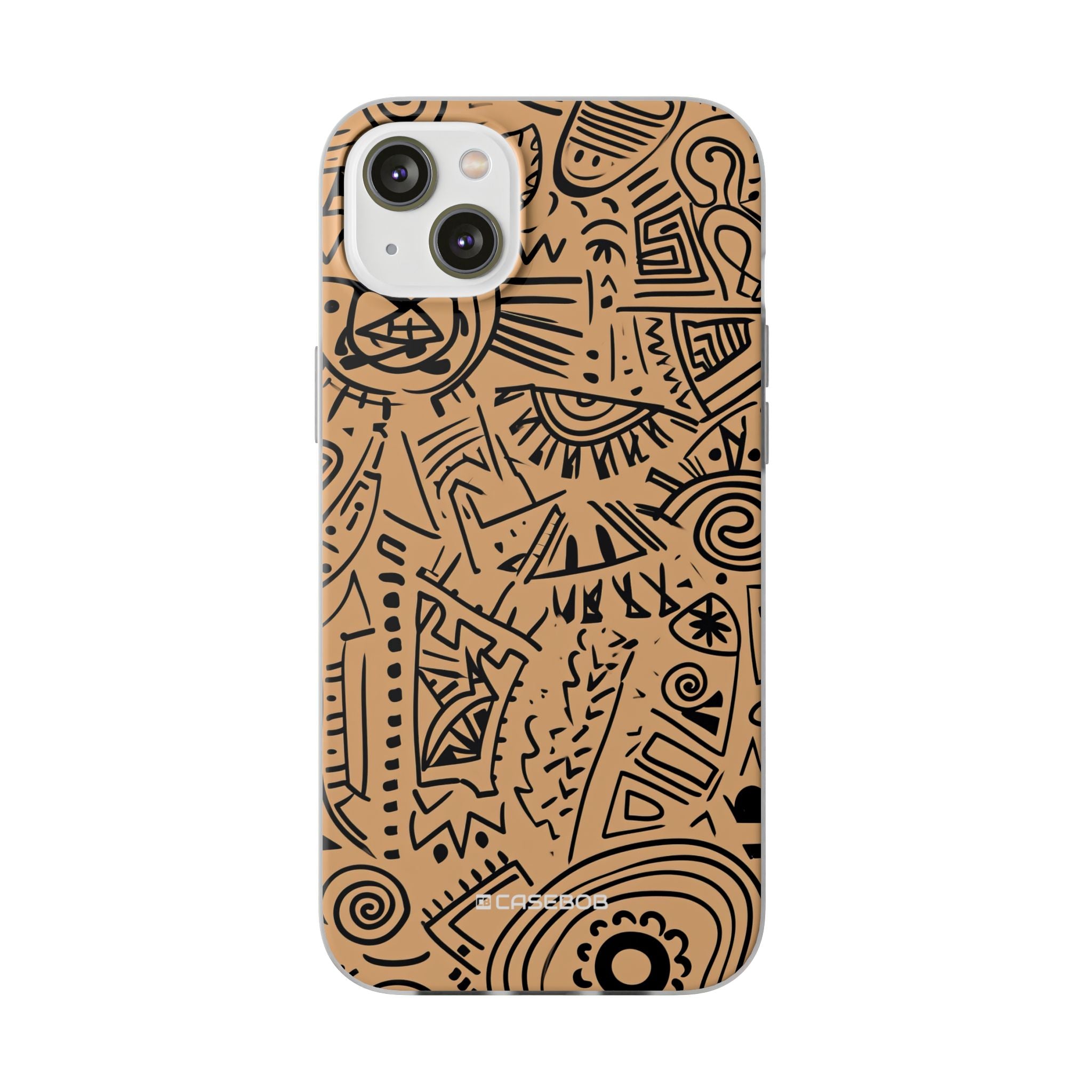 Mystic Tribal Geometry | Flexible Phone Case for iPhone