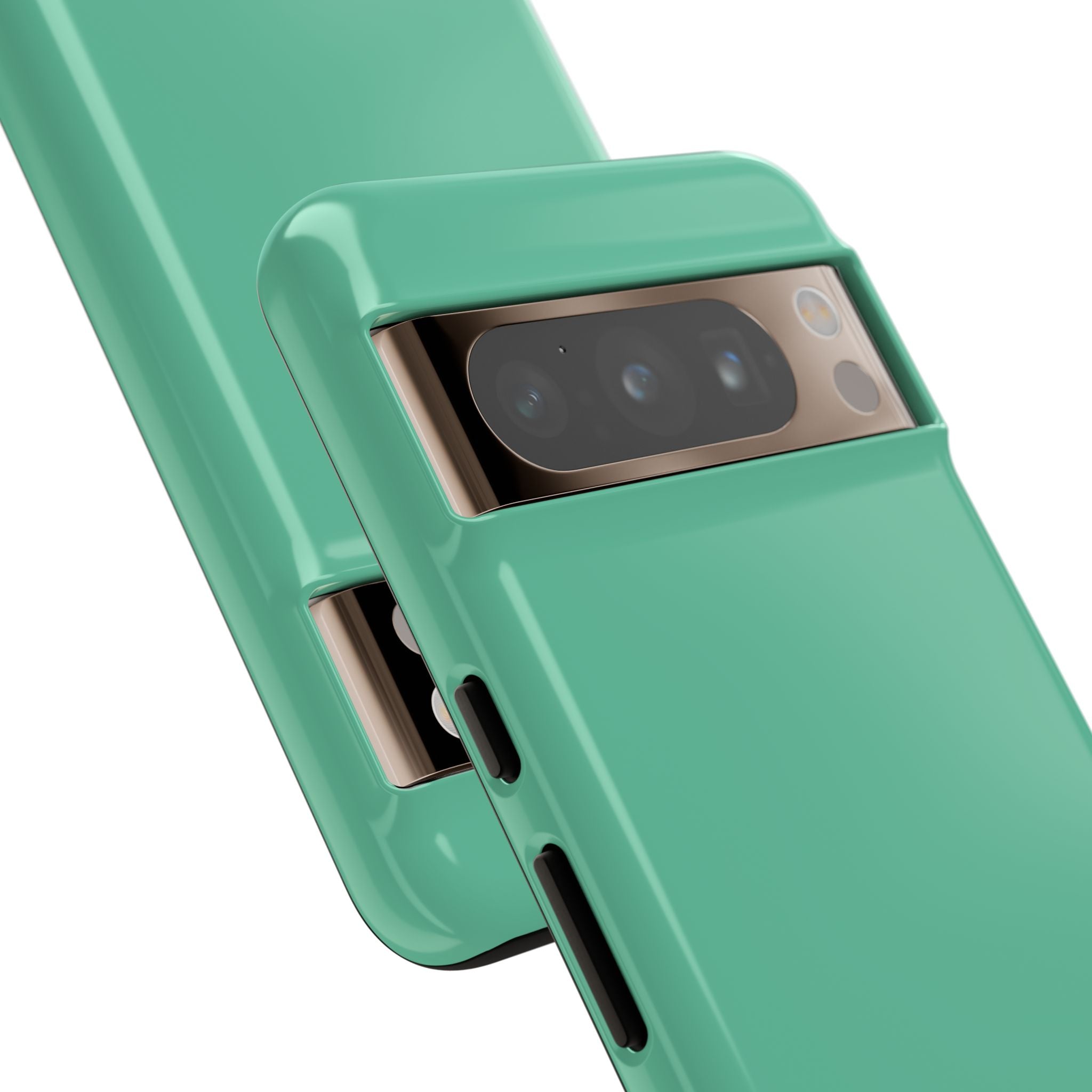 Medium Aquamarine Google Pixel 8 - Tough Phone Case