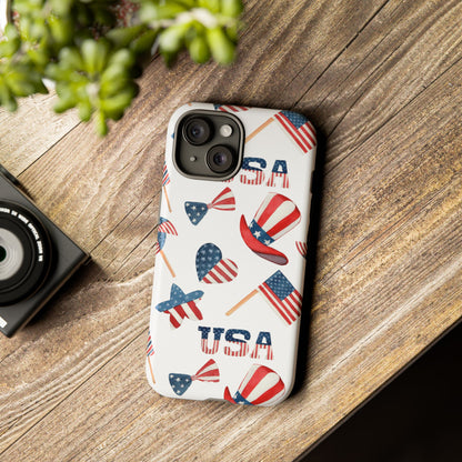 Fireworks Burst Bright - iPhone Case