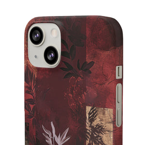 Marsala Design Showcase | Handyhülle für iPhone (Slim Case)