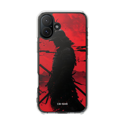 Red Samurai Shadow iPhone Case - Impact
