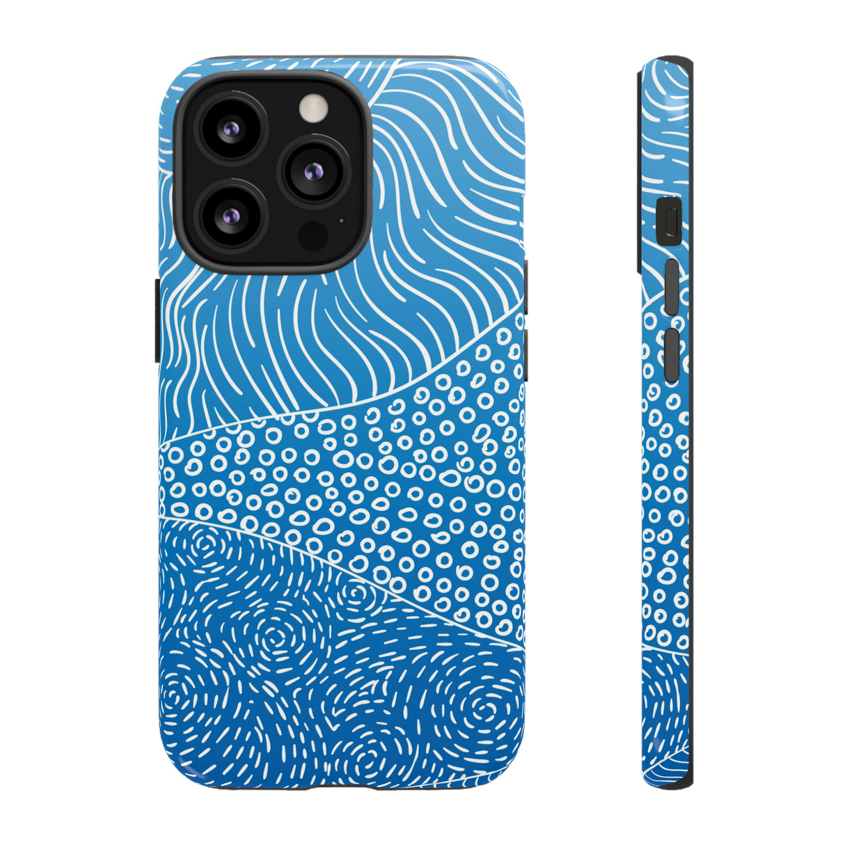 Abstract Landscape Hills - Protective Phone Case