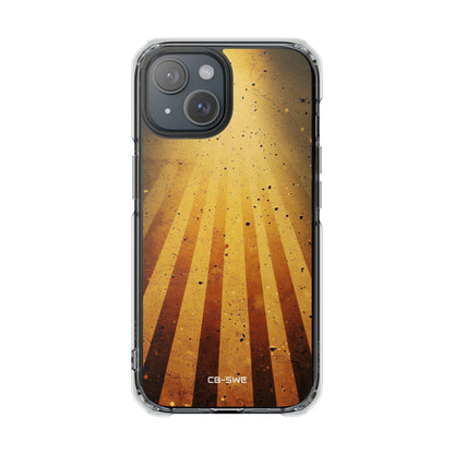 Golden Rays Emanate iPhone Case - Impact