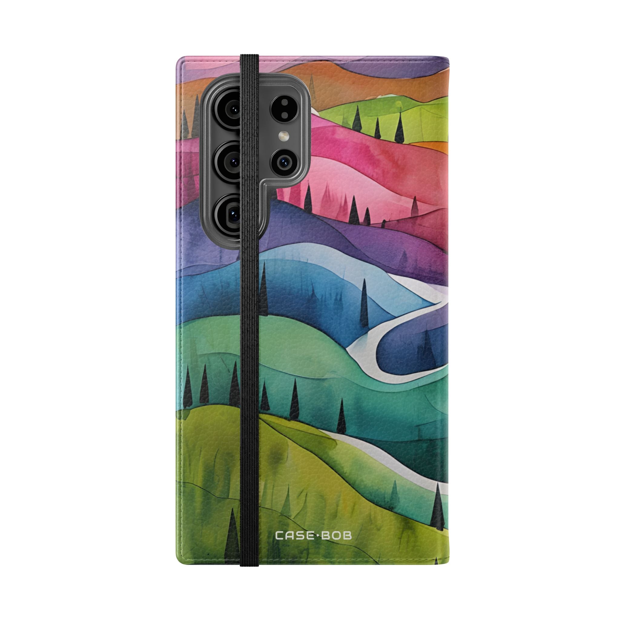 Valkoinen polku - Samsung S23 Ultra -lompakkokotelo