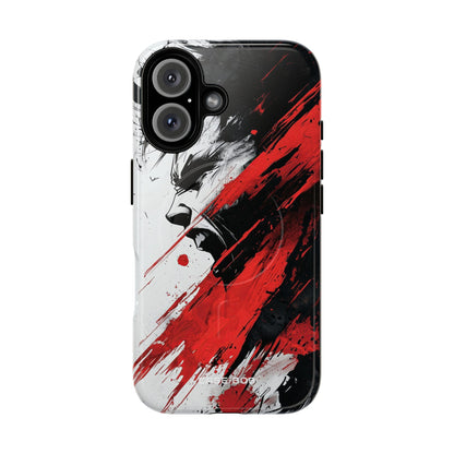 Yelling Profile Burst iPhone 16 Case - Tough+