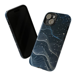 Connectivity Wave: Network Gradient - Protective Phone Case