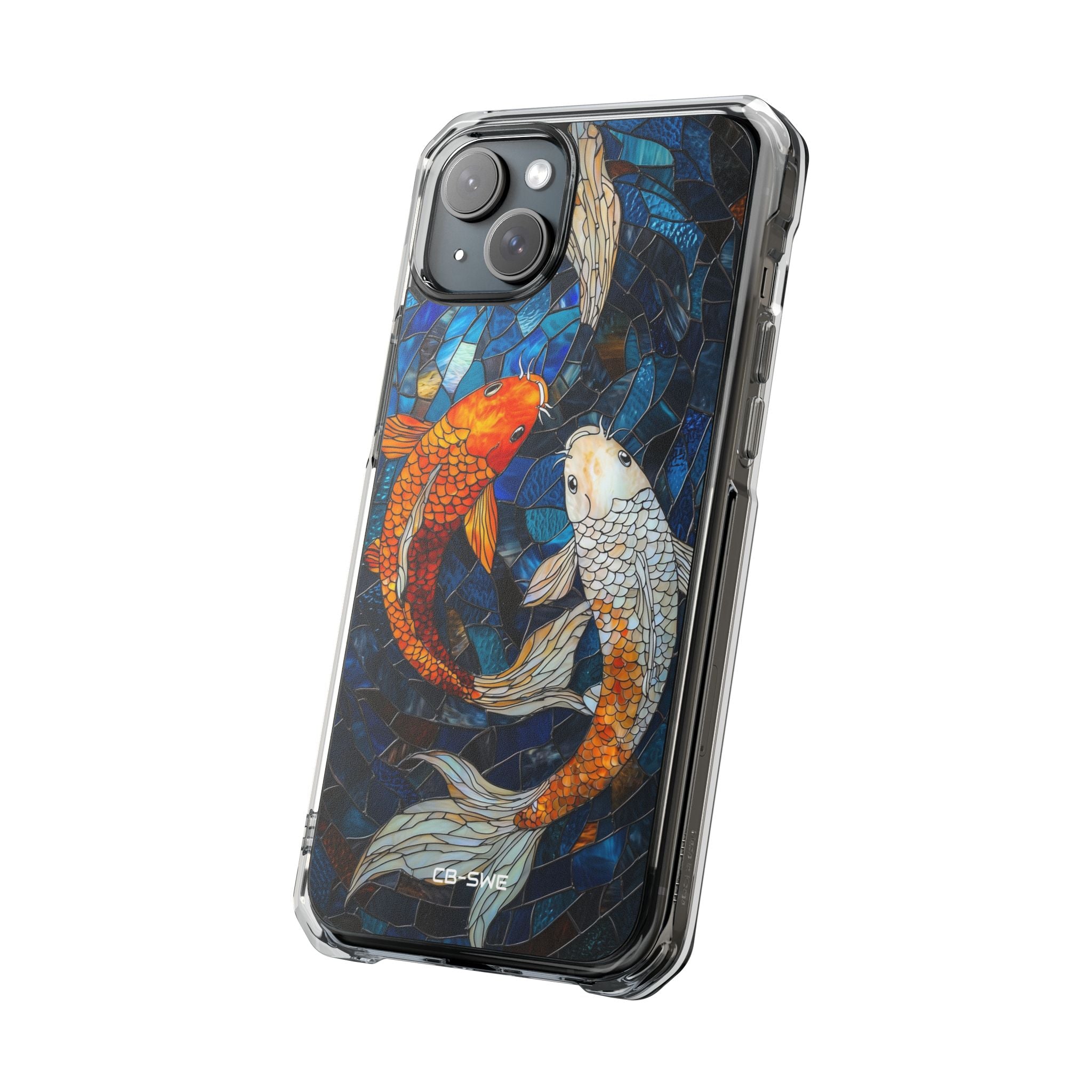 Koi Fish Swim iPhone Case - Impact