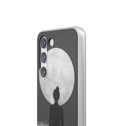 Zen Serenity Moon Reflection Samsung S23 - Flexi Phone Case