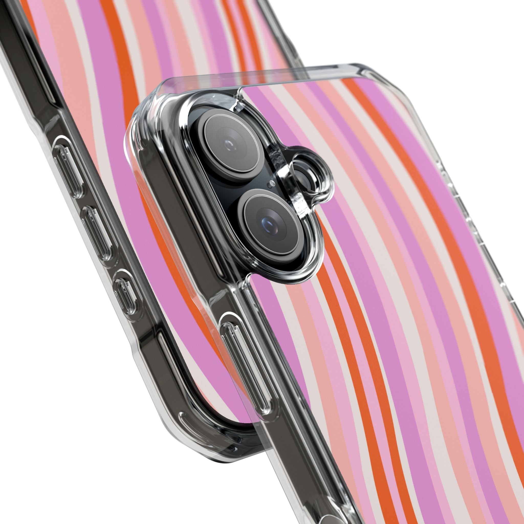Vibrant Wave Symphony iPhone Case - Impact