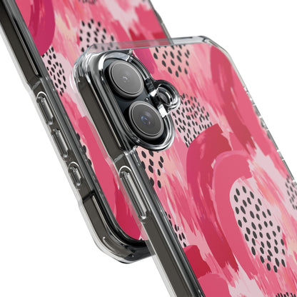 Vibrant Brushwork Dance iPhone Case - Impact