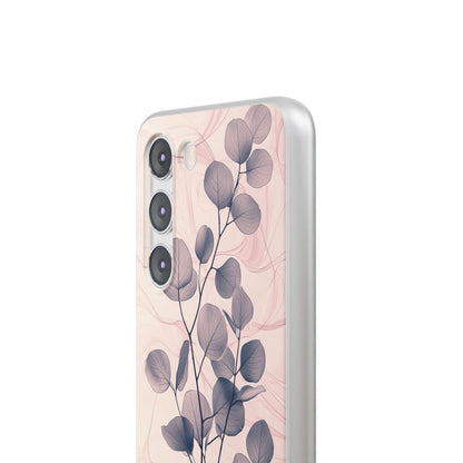 Veined Leaf Whisper Samsung S23 Case - Soft