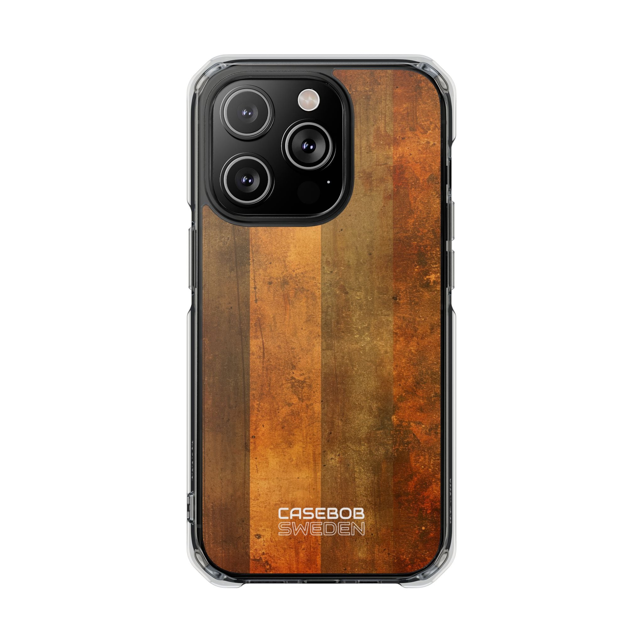 Rustic Striped Texture iPhone 14 - Impact Clear+