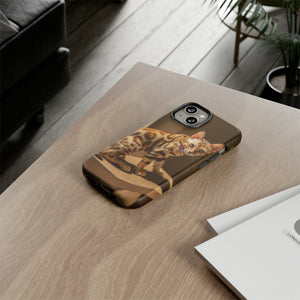 Bengal Cat - Protective Phone Case