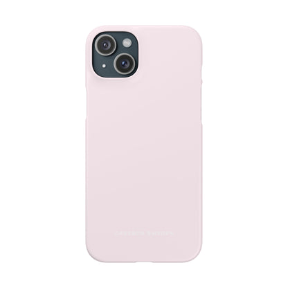 Lavender Blush iPhone 15 - Slim Phone Case