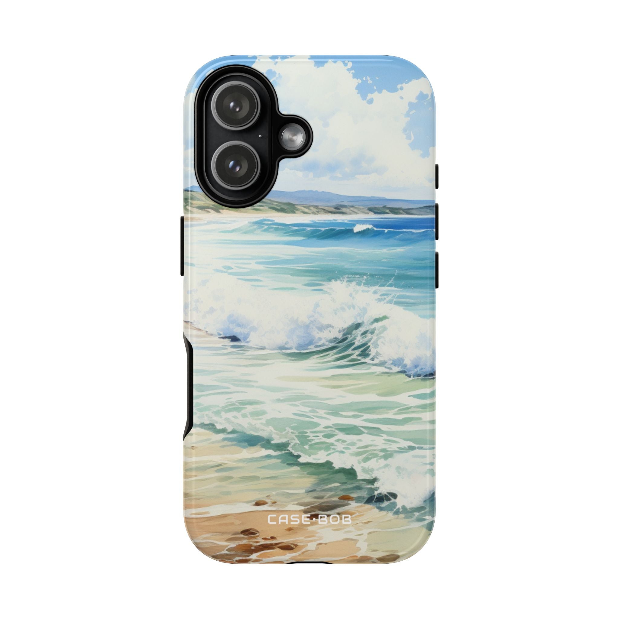 Foamy Wave Breeze iPhone 17 Case - Tough