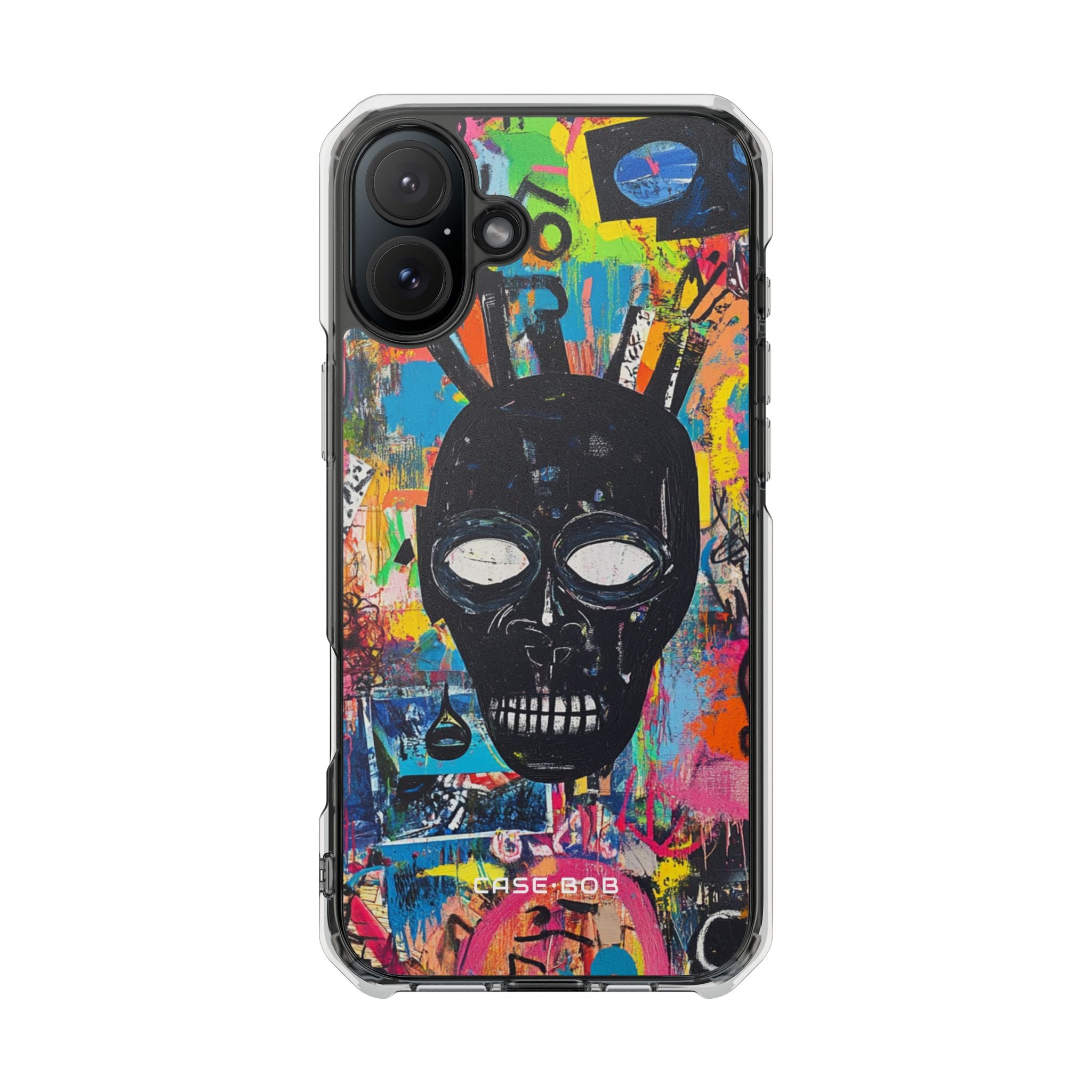 Skull Vortex iPhone 16 Plus Case - Impact