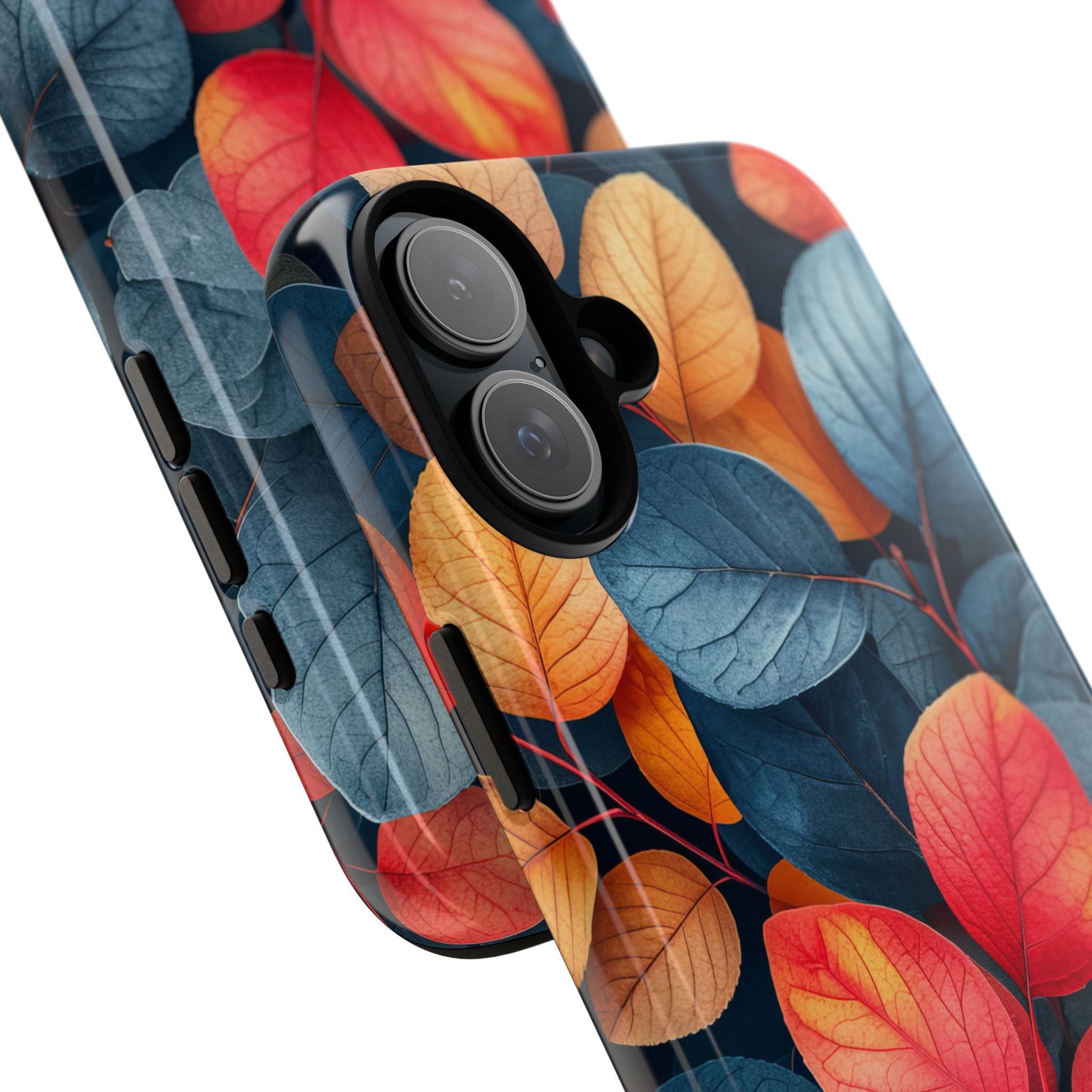 Vibrant Nature Leaves - Tough iPhone 16 Phone Case